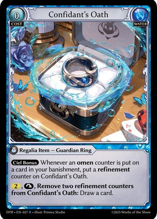 Confidant's Oath [DTR1E - 027]
