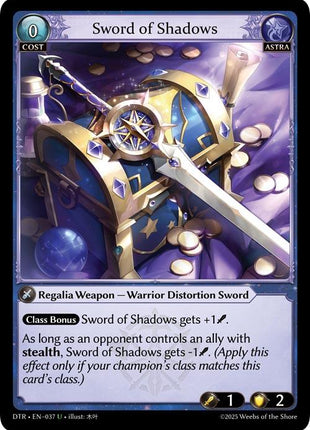 Sword of Shadows [DTR1E - 037]