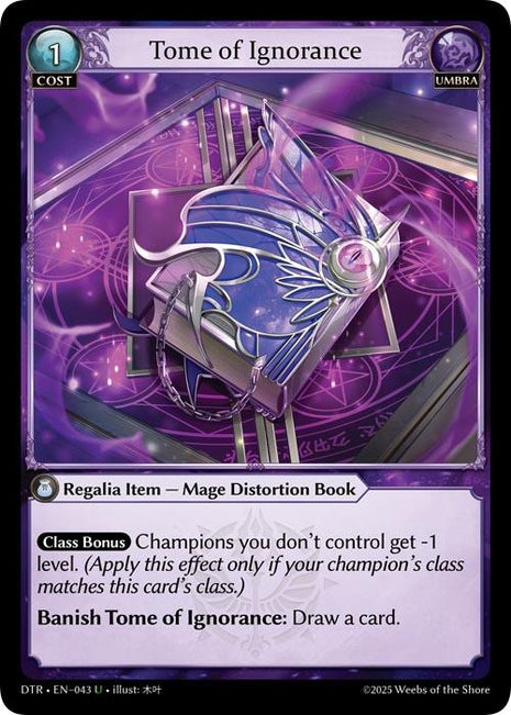 Tome of Ignorance [DTR1E - 043]