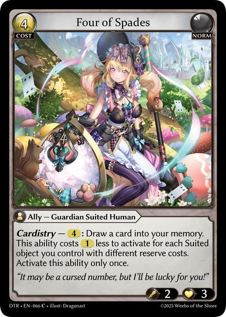 Four of Spades [DTR1E - 066]