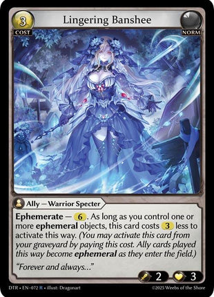 Lingering Banshee [DTR1E - 072]