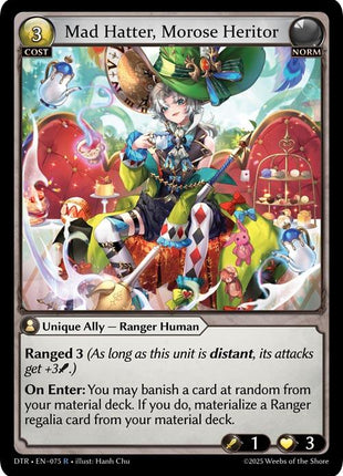 Mad Hatter, Morose Heritor [DTR1E - 075]