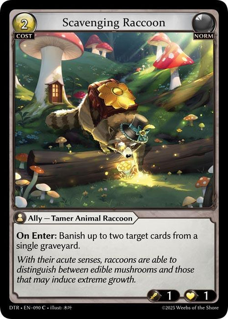 Scavenging Raccoon [DTR1E - 090]