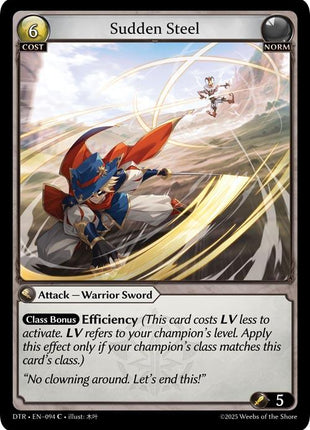 Sudden Steel [DTR1E - 094]