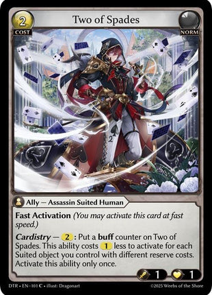 Two of Spades [DTR1E - 101]