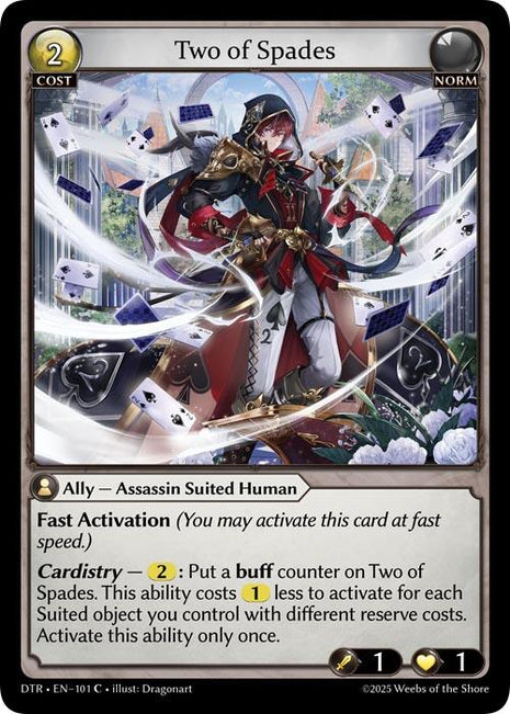 Two of Spades [DTR1E - 101]