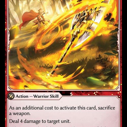 Blazing Throw [DTR1E - 110]