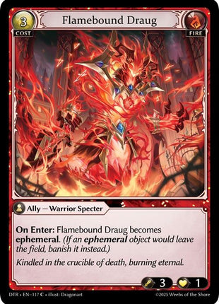Flamebound Draug [DTR1E - 117]