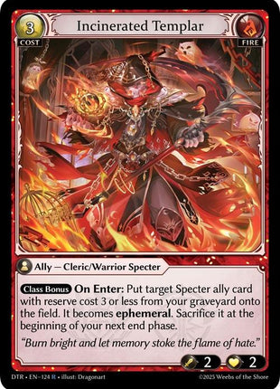 Incinerated Templar [DTR1E - 124]