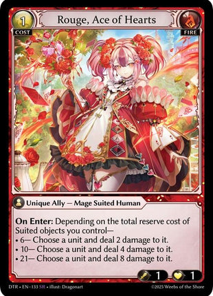 Rouge, Ace of Hearts