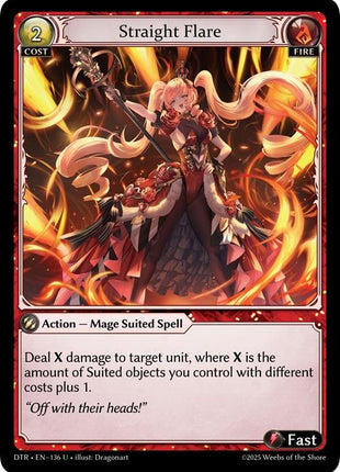 Straight Flare [DTR1E - 136]