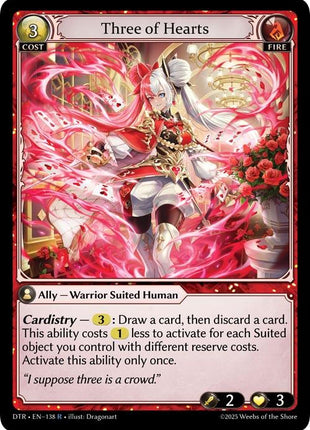 Three of Hearts