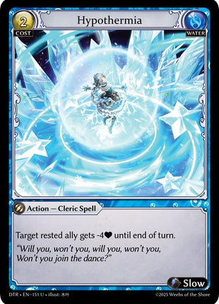 Hypothermia [DTR1E - 151]