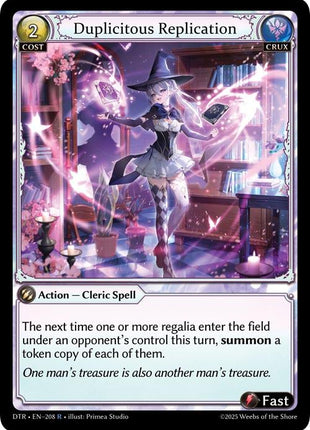 Duplicitous Replication [DTR1E - 208]