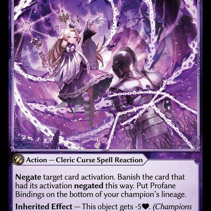 Profane Bindings [DTR1E - 217]
