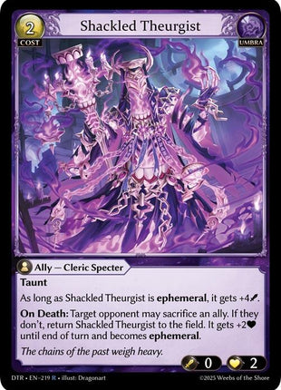 Shackled Theurgist [DTR1E - 219]