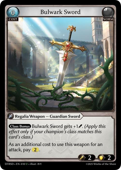 Bulwark Sword [DTRSD - 10]
