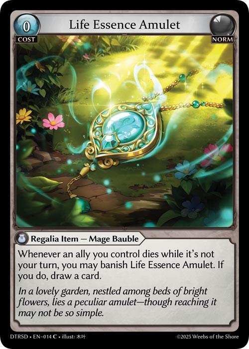 Life Essence Amulet [DTRSD - 14]