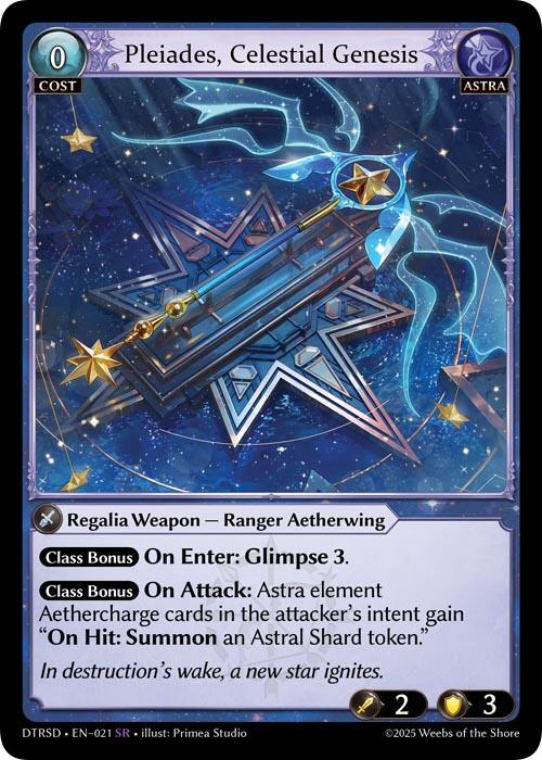 Pleiades, Celestial Genesis [DTRSD - 21]