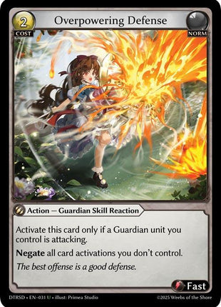 Overpowering Defense [DTRSD - 31]