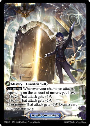 Servile Possessions [DTRSD - 35]