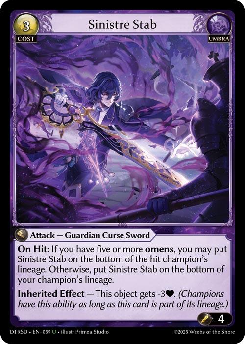 Sinistre Stab [DTRSD - 59]