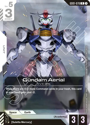 Gundam Aerial (Store Tournament Participant Pack 01)