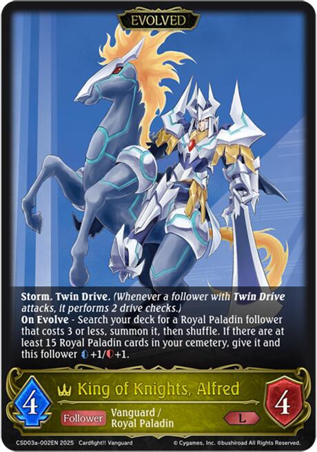 King of Knights, Alfred