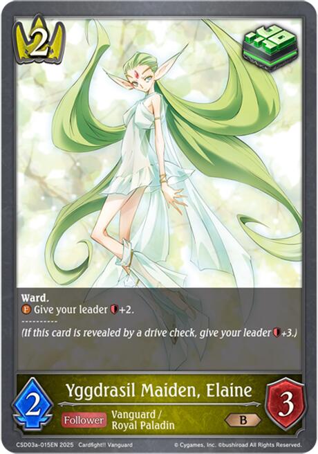 Yggdrasil Maiden, Elaine