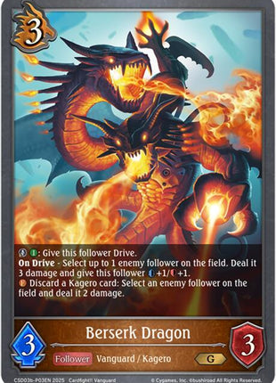 Berserk Dragon - P03EN (Foil) [CSD03 - CSD03b-P03EN]