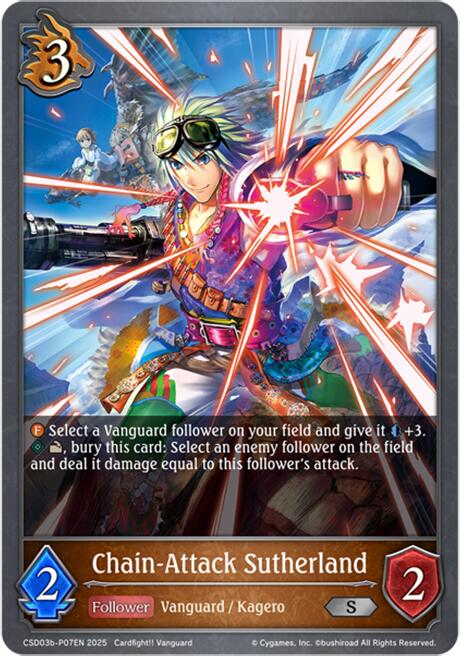 Chain-Attack Sutherland - P07EN (Foil) [CSD03 - CSD03b-P07EN]