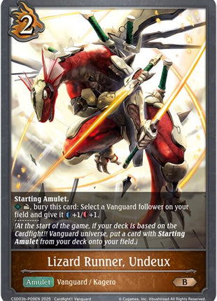 Lizard Runner, Undeux - P09EN (Foil) [CSD03 - CSD03b-P09EN]