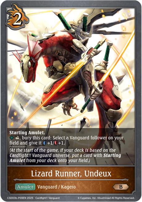 Lizard Runner, Undeux - P09EN (Foil) [CSD03 - CSD03b-P09EN]