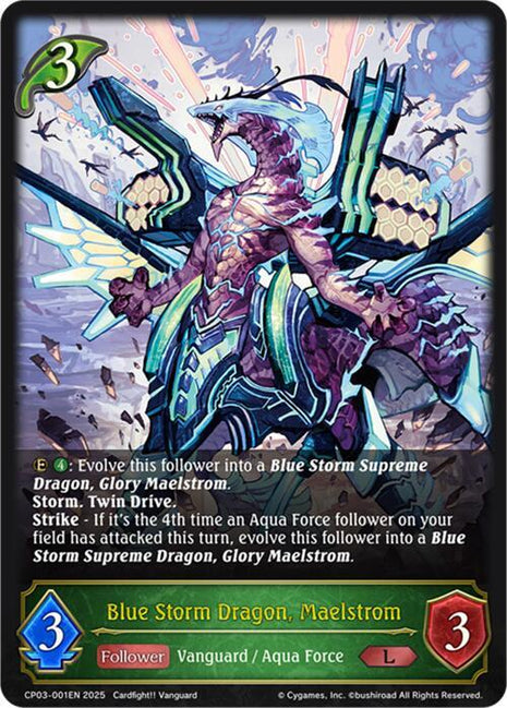 Blue Storm Dragon, Maelstrom [CP03]