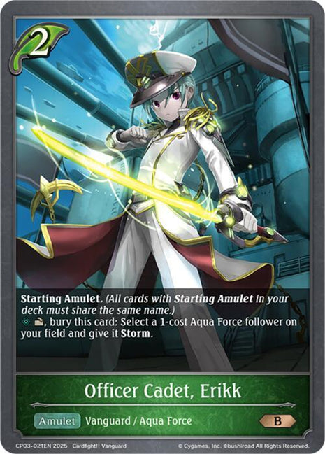 Officer Cadet, Erikk [CP03]