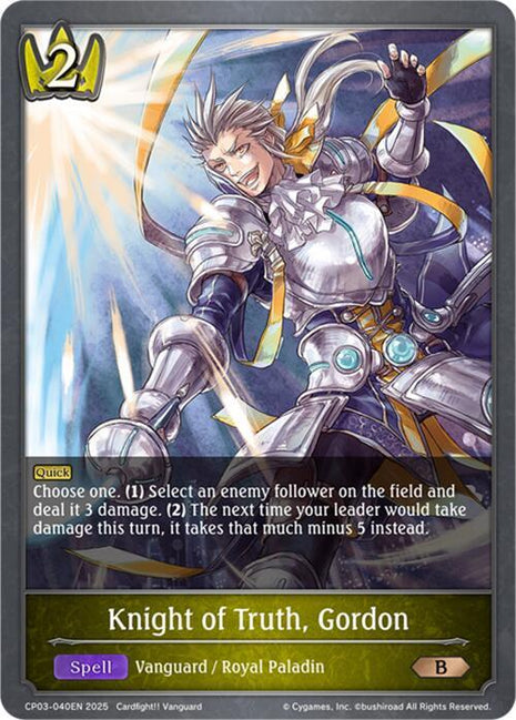 Knight of Truth, Gordon [CP03]