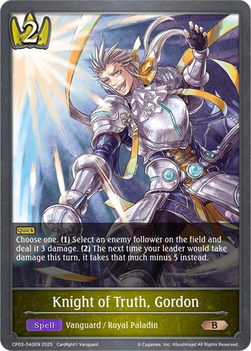 Knight of Truth, Gordon [CP03]