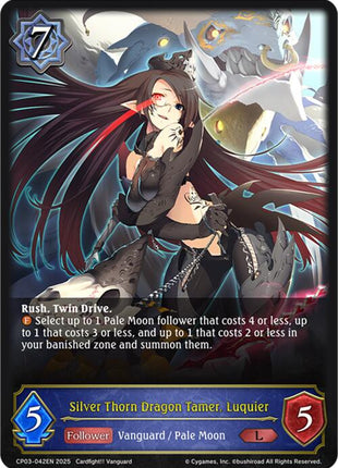 Silver Thorn Dragon Tamer, Luquier