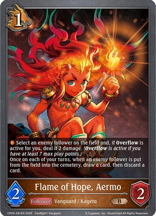 Flame of Hope, Aermo [CP03]