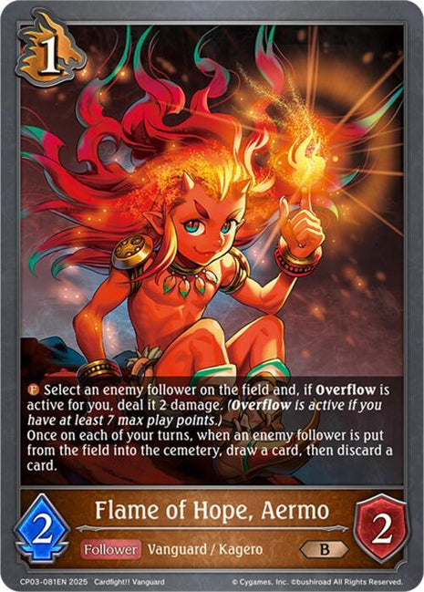 Flame of Hope, Aermo [CP03]