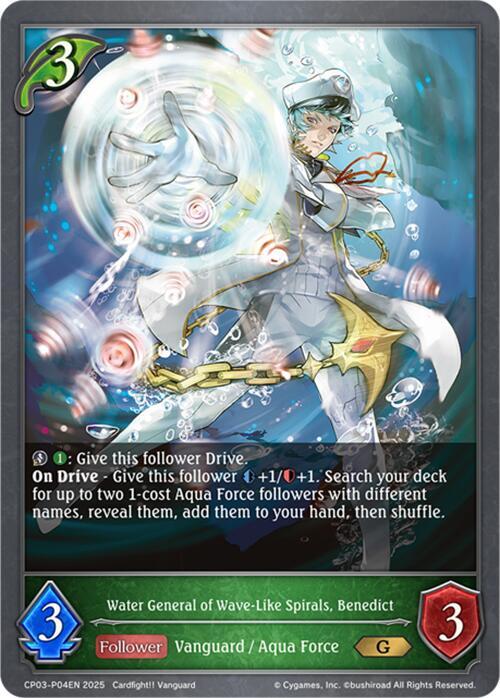 Water General of Wave-Like Spirals, Benedict [CP03]