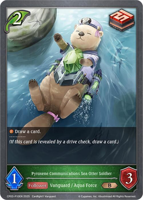 Pyroxene Communications Sea Otter Soldier - P10EN (Foil) [CP03]