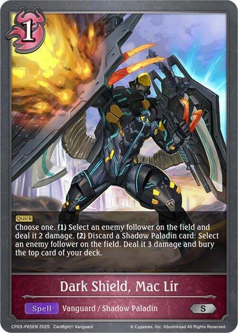Dark Shield, Mac Lir - P65EN (Foil) [CP03]