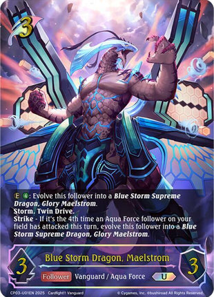 Blue Storm Dragon, Maelstrom (U) [CP03]
