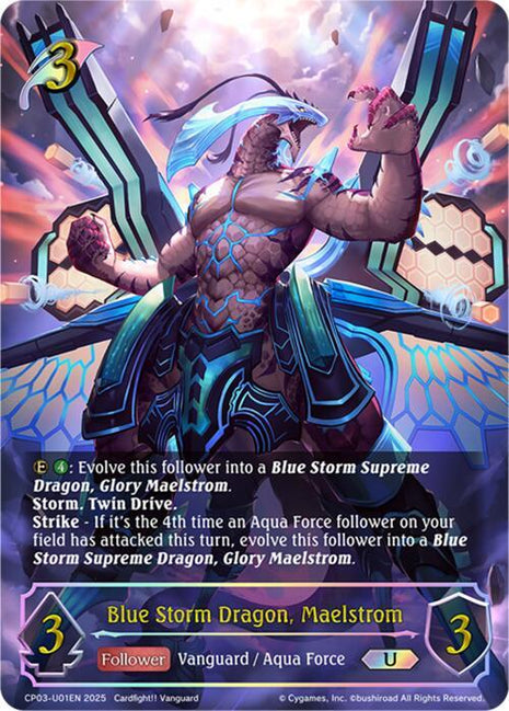 Blue Storm Dragon, Maelstrom (U) [CP03]