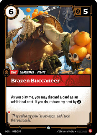 Brazen Buccaneer