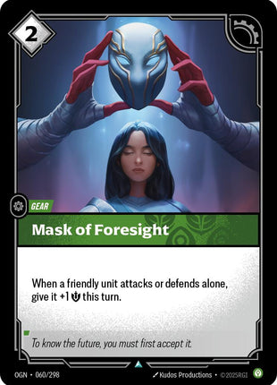 Mask of Foresight