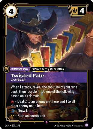 Twisted Fate - Gambler