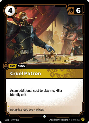 Cruel Patron