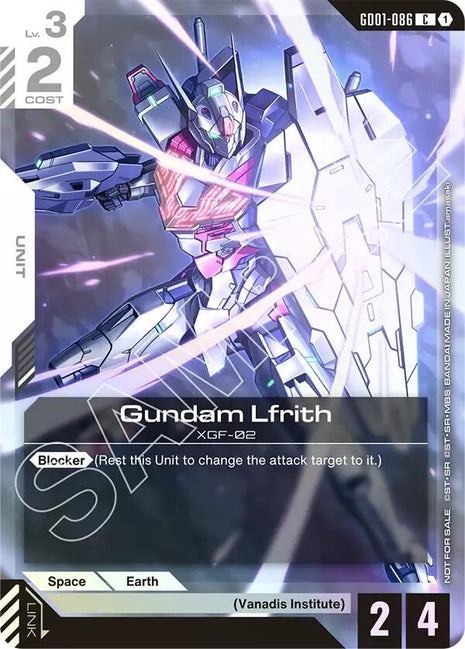 Gundam Lfrith (Championship Participation Pack 01)